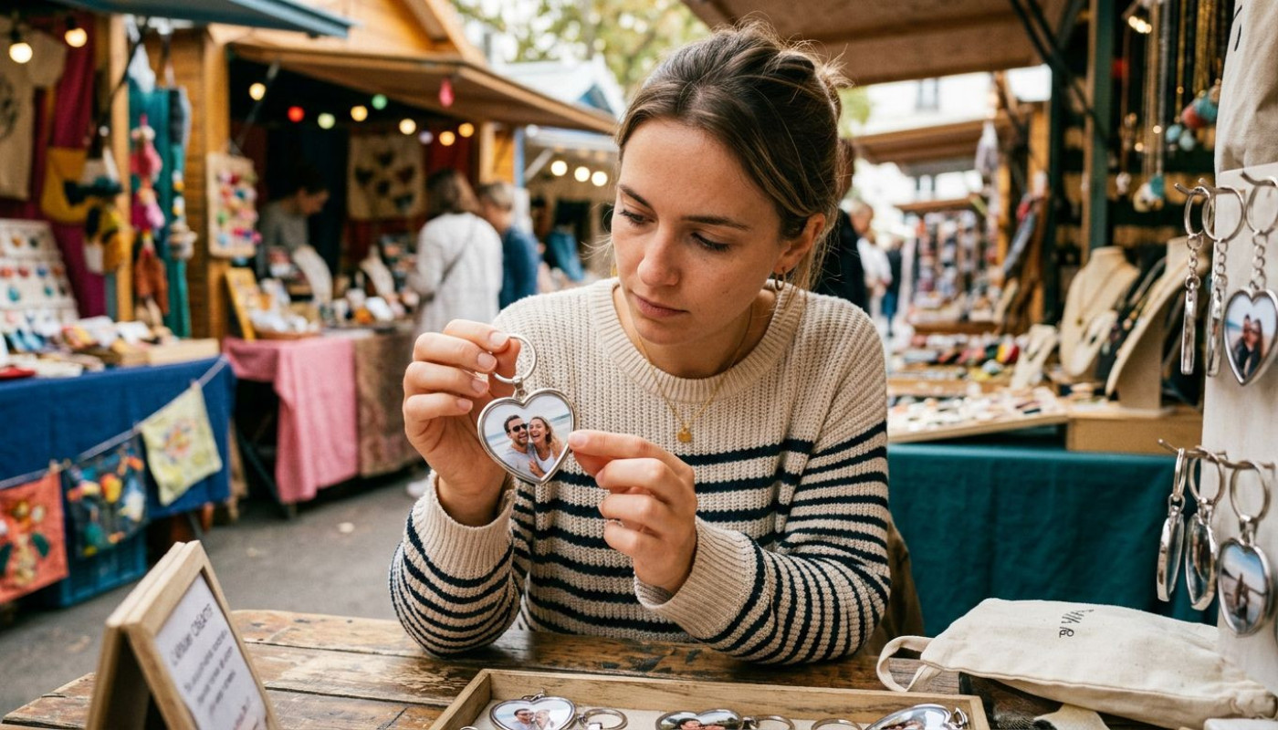 Évaluer la qualité d'un porte-clés photo avant l'achat